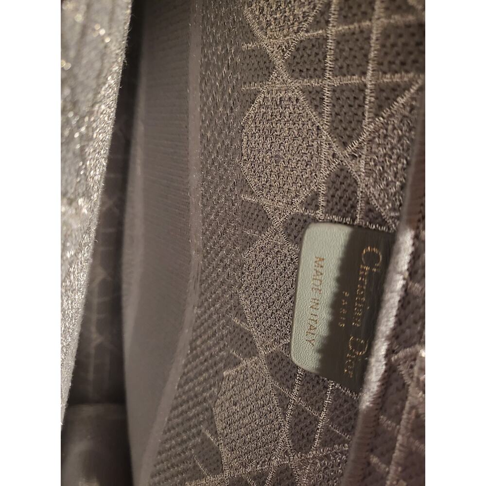 Christian Dior Medium Cannage Embroidery Book Tote - Picture 7 of 10